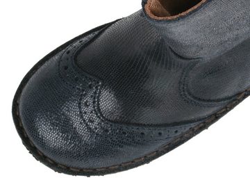 Bisgaard Bisgaard Boots 50917 snakeblau Stiefel Budapester Muster Schnürstiefelette
