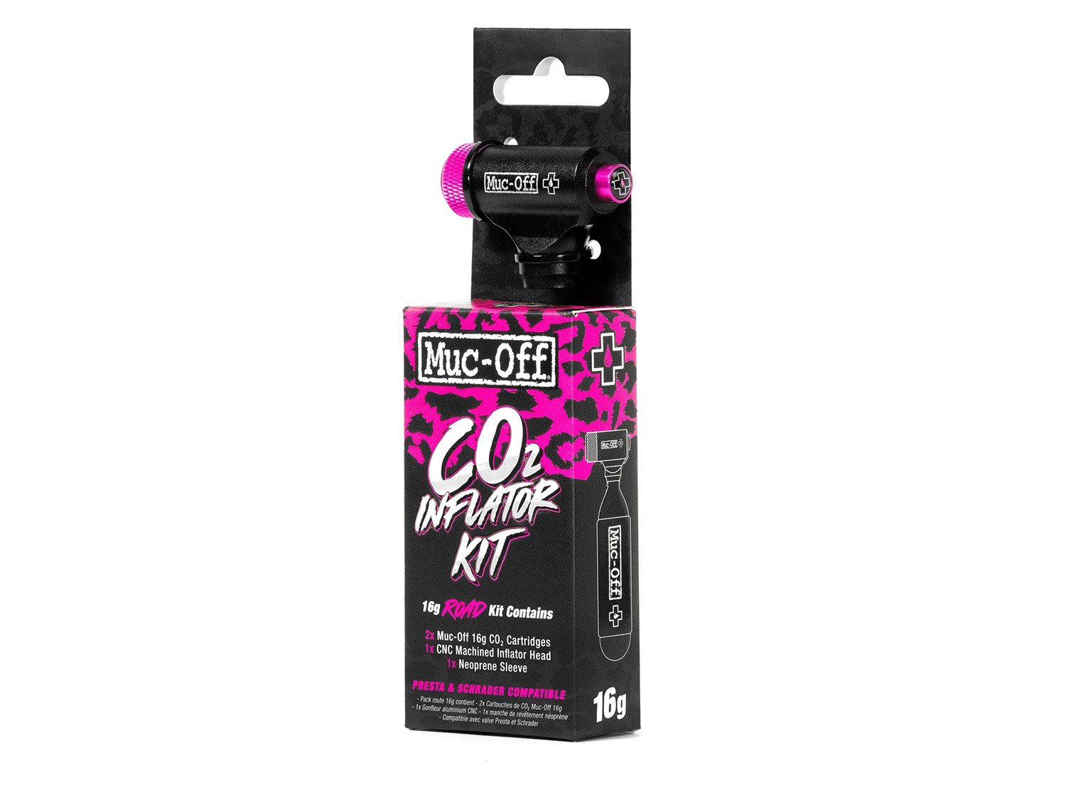 Muc-Off Fahrradpumpe Fahrradpumpen Road Inflator Kit