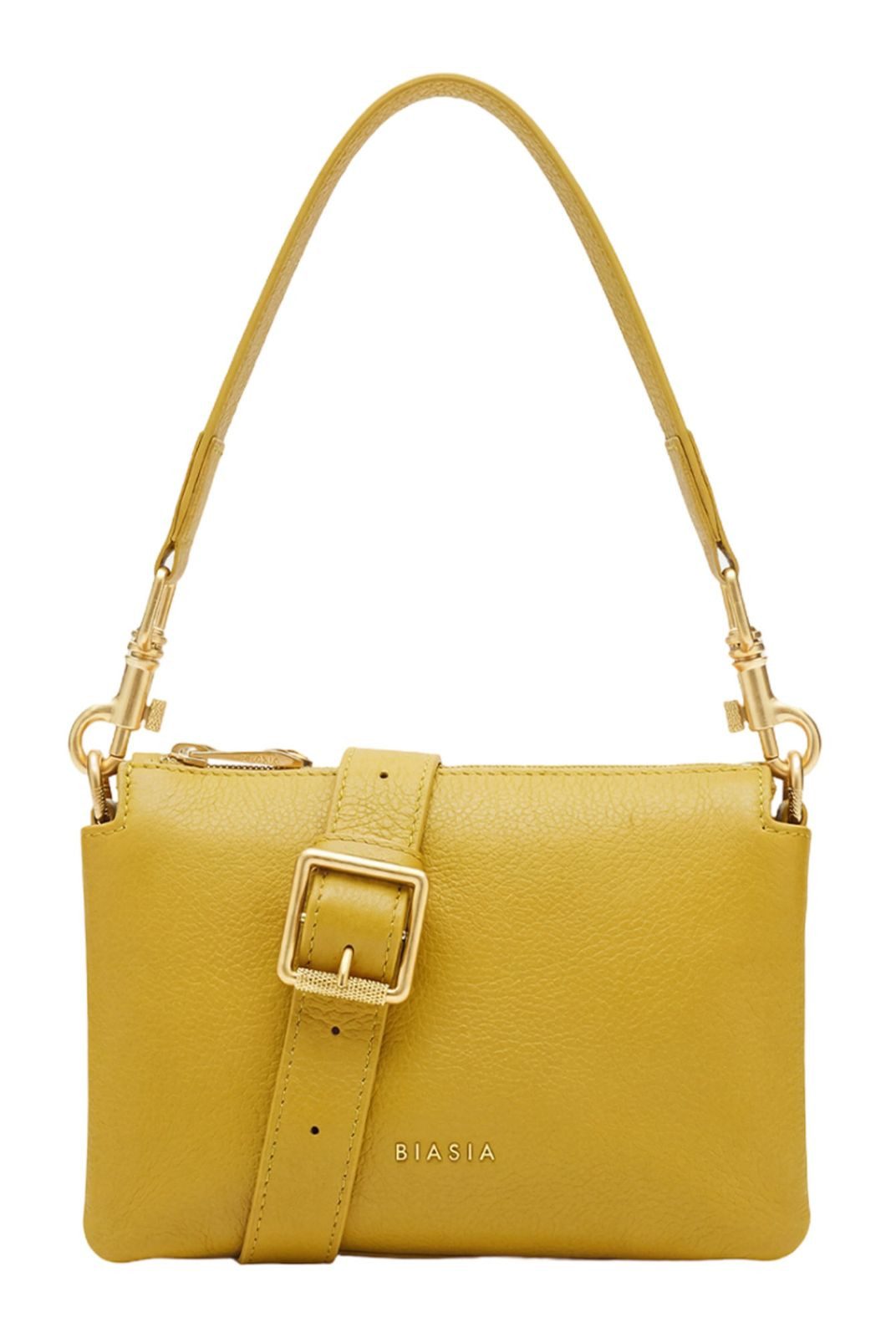 BIASIA Umhängetasche Crossbody Bag, aus echtem Leder