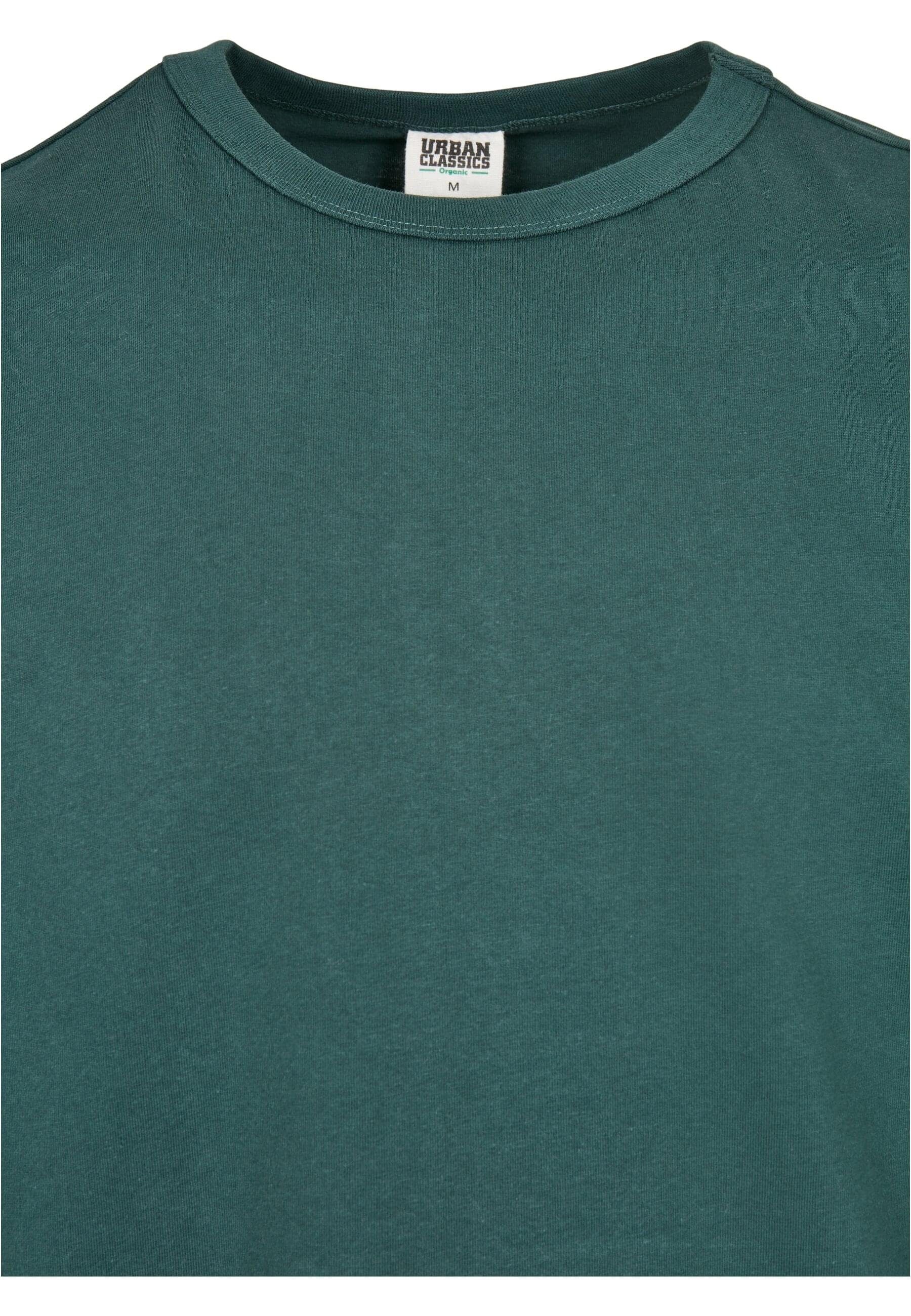 CLASSICS Organic T-Shirt (1-tlg) Herren bottlegreen Basic URBAN Tee