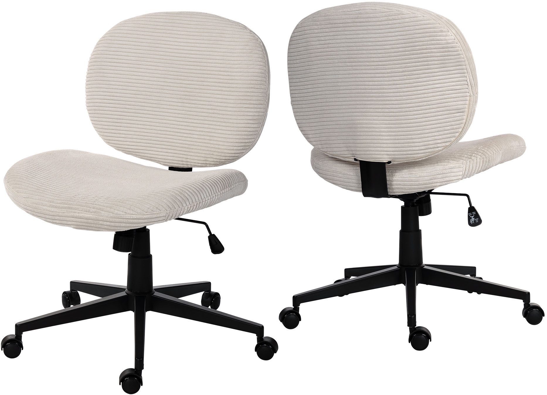 Duo Collection Drehstuhl Tilo (1 St), Sitzhöhenverstellung, Wippmechanik, Sicherheitsdoppelrollen