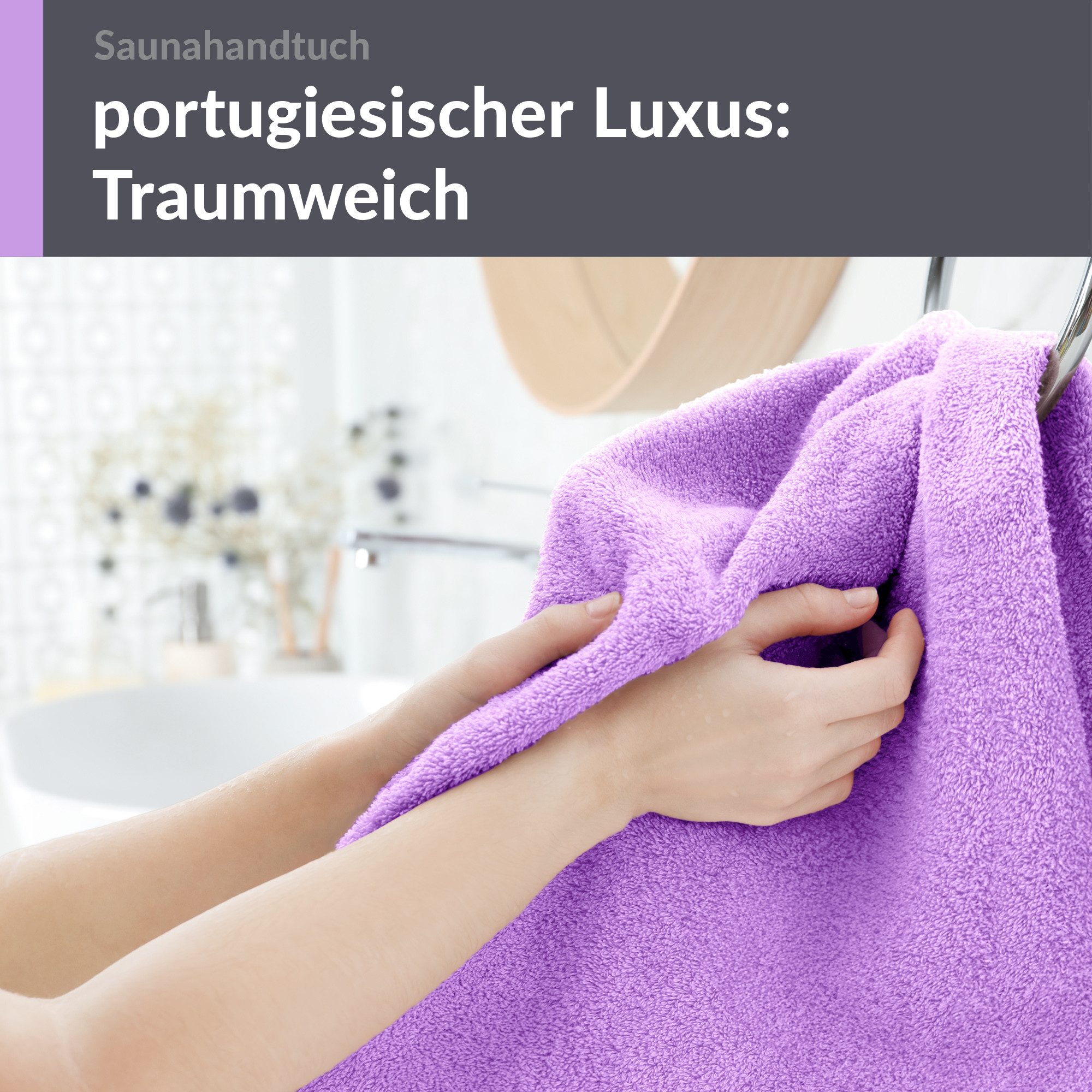 Lashuma Saunatuch XXL Handtuch London, Frottee (1-St), Badetuch Damen & Badehandtuch Herren 100x200 cm - Saunahandtuch 80x220 – Bild 2 von 5