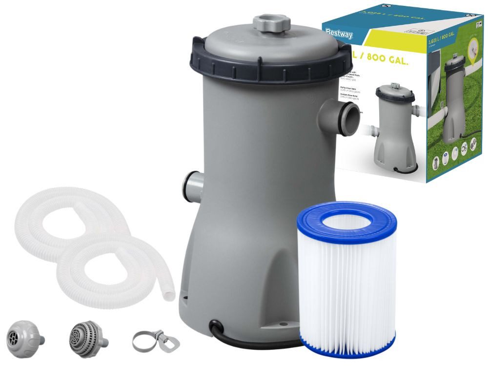 Bestway Filterpumpe Poolpumpe, Kartuschenpumpe, Poolfilterpumpe (Schläuche, günstig online kaufen