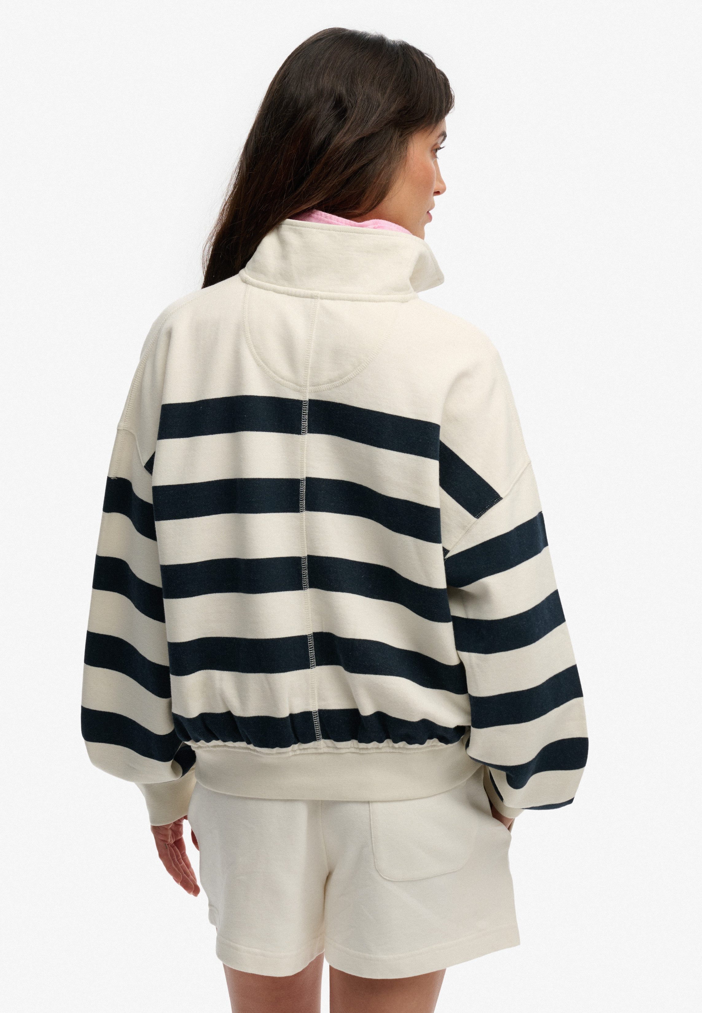 Superdry Sweatshirt STUDIOS STRIPE HALF ZIP