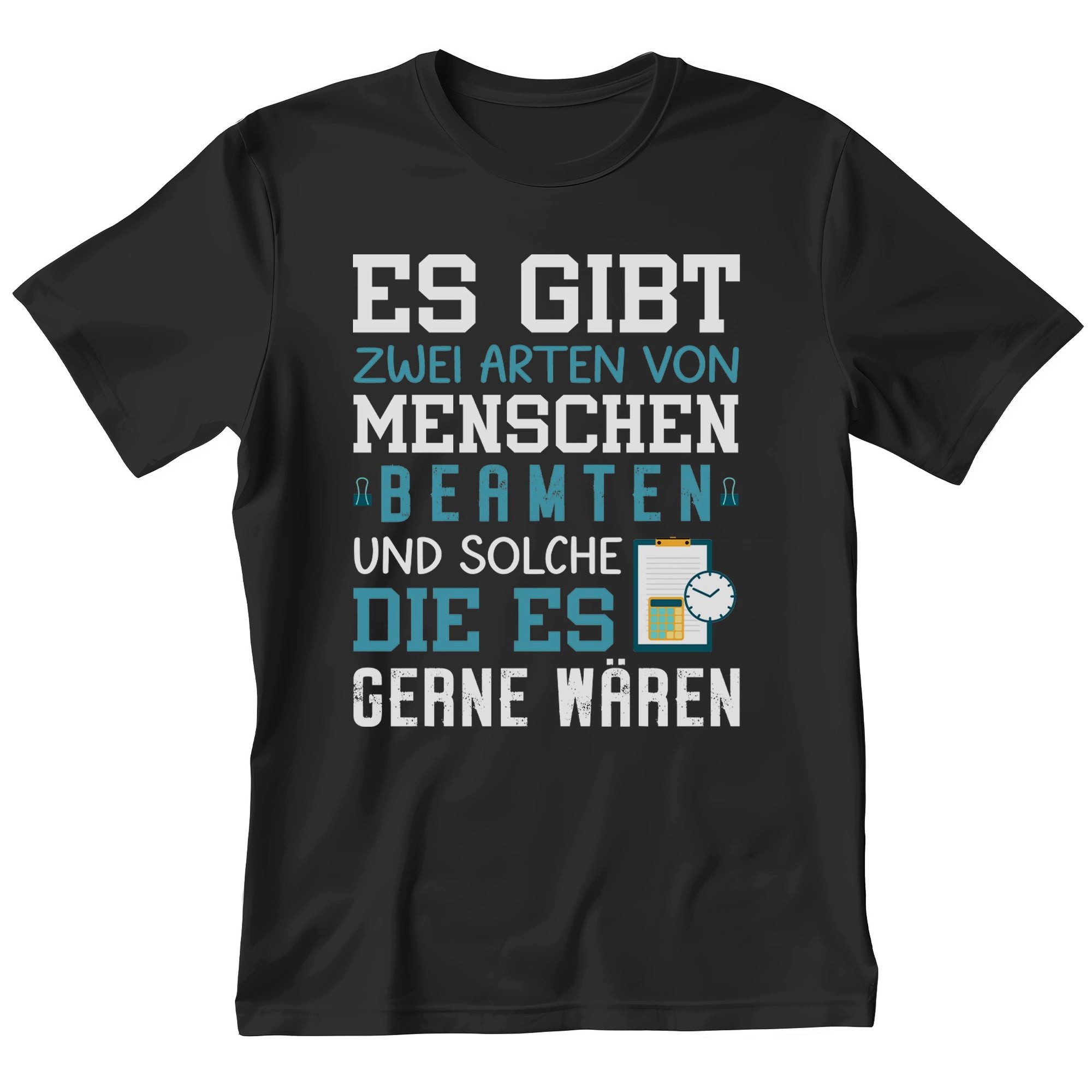 T-Shirt Beamter Geschenk Männer Spruch Beruf Ausbildung Studium Abschluss