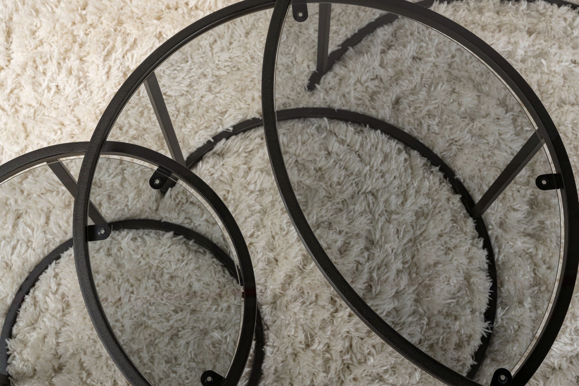 Skye Decor Couchtisch (Set, 3 Tische), Kaffetisch Set