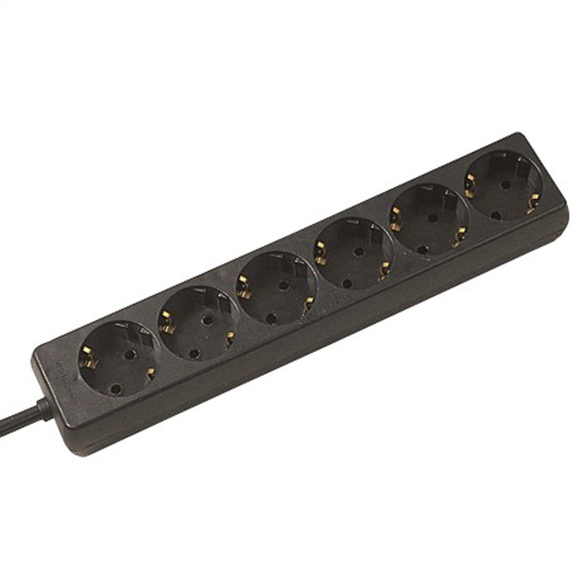 Bachmann SELLY Steckdosenleiste 6x Schutzkontakt Steckdosenleiste (Kabellänge 1.5 m)
