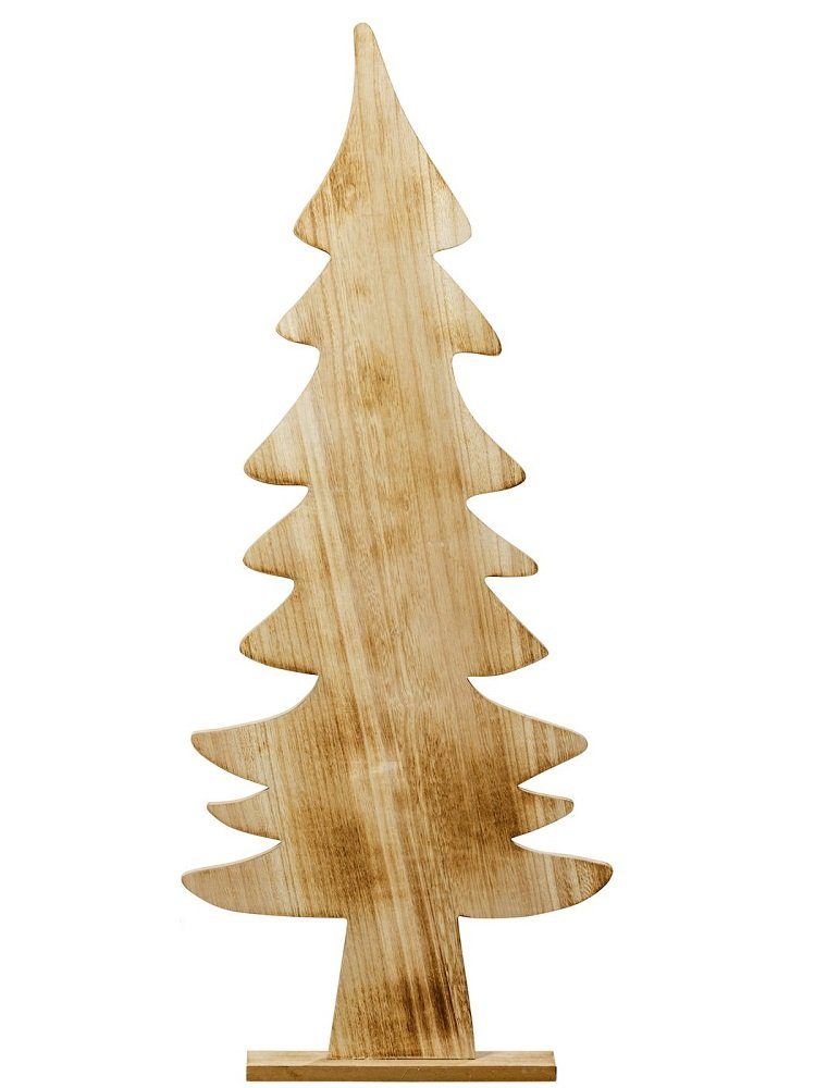 cm Baum 61 Tannenbaum (1 natur Weihnachtsbaum St) GRUPPE GmbH BOLTZE Holz Dekobaum Deko Kjell