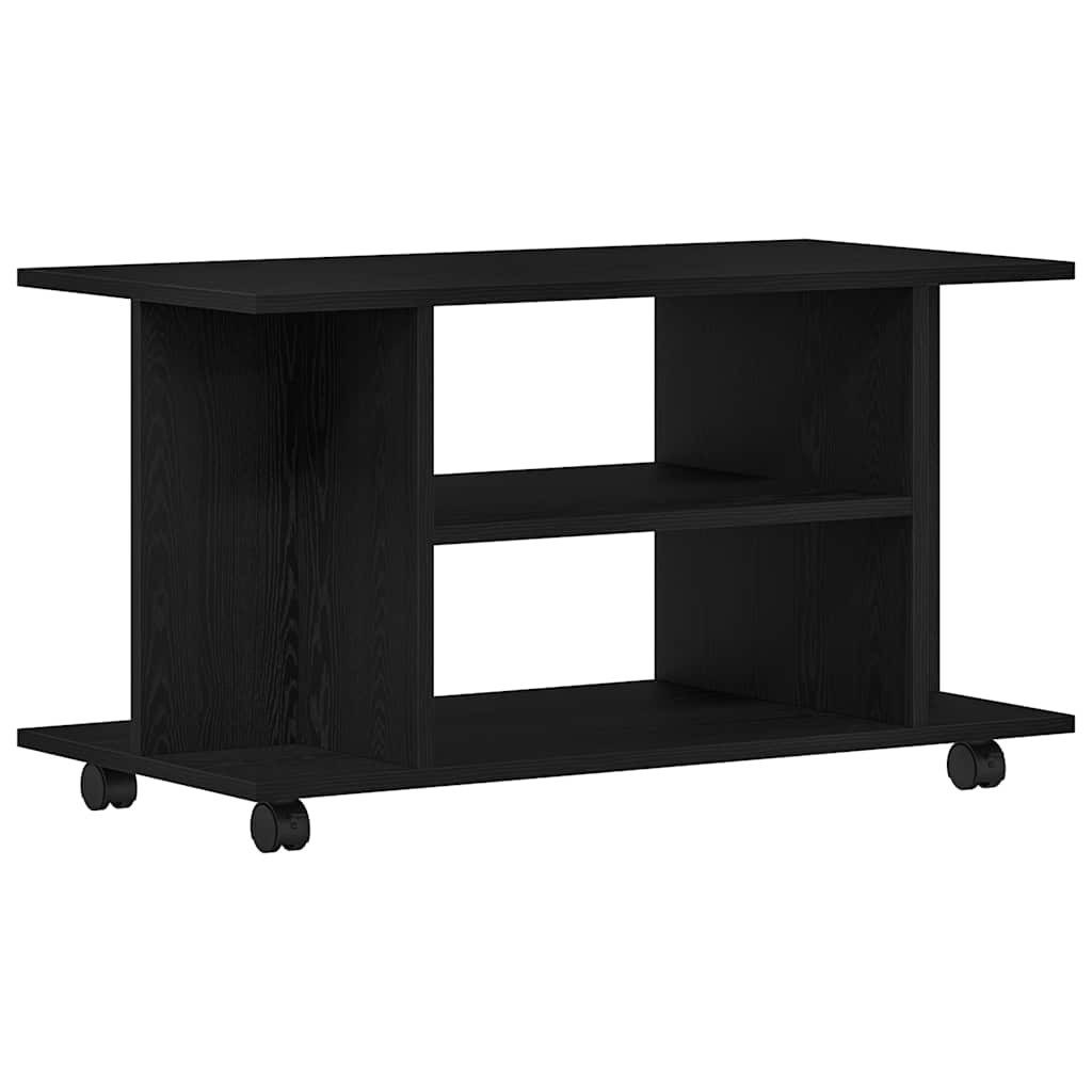 vidaXL TV-Schrank TV-Schrank mit Rollen Schwarz günstig online kaufen