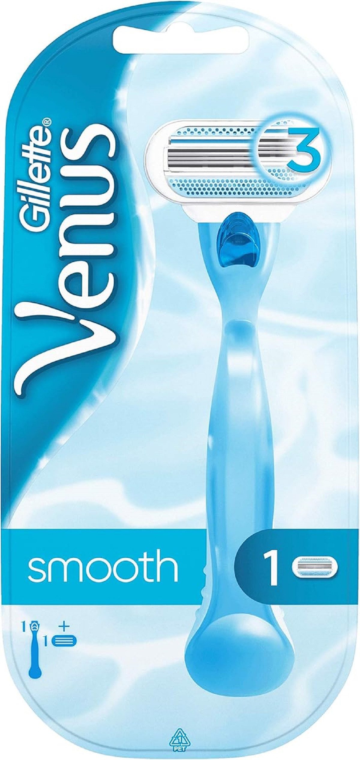 Gillette Venus Körperrasierer Gillette Venus Женщинамrasierer mit 1 Rasierklinge für glatte Haut