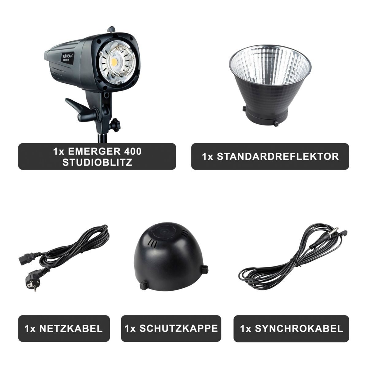 walimex pro Emerger 400 Studio-Blitzgerät
