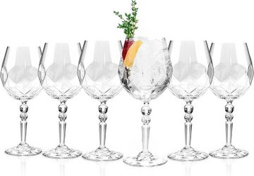 Topkapi elite Cocktailglas Topkapi elite Gin Tonic XL Cocktailglas Alkemist 6 Stück, Kristallglas