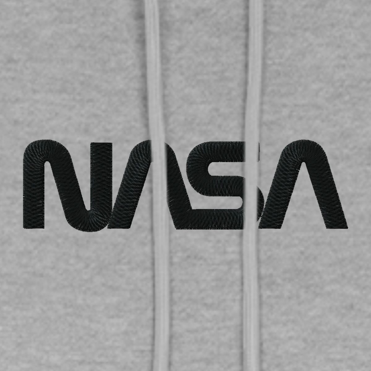 Spreadshirt Hoodie NASA Logo Schwarz Stick Damen Premium Hoodie (1-tlg) günstig online kaufen