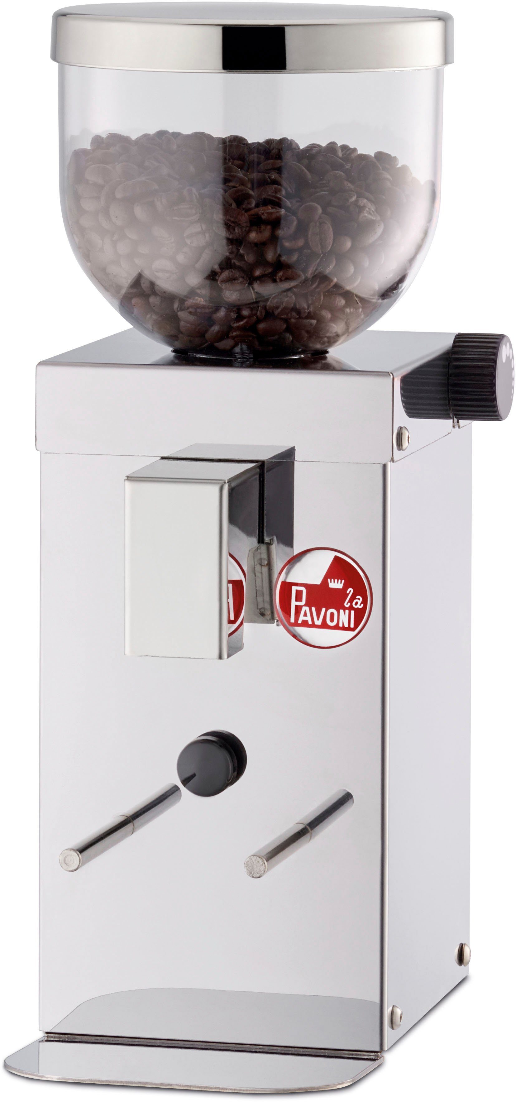 La Pavoni Kaffeemühle LPGKBM01EU, 100 W, Kegelmahlwerk, 300 g Bohnenbehälter