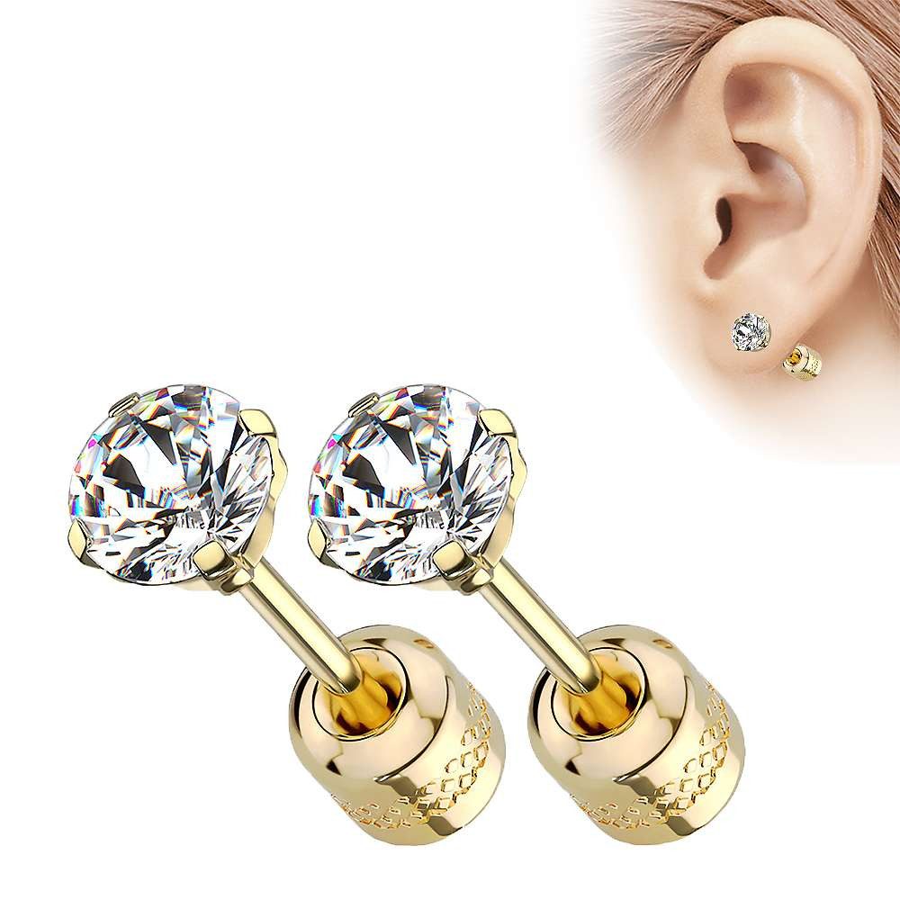 Taffstyle Paar Ohrstecker Gesundheitsstecker Ohrringe Erststecker Chirurgen günstig online kaufen