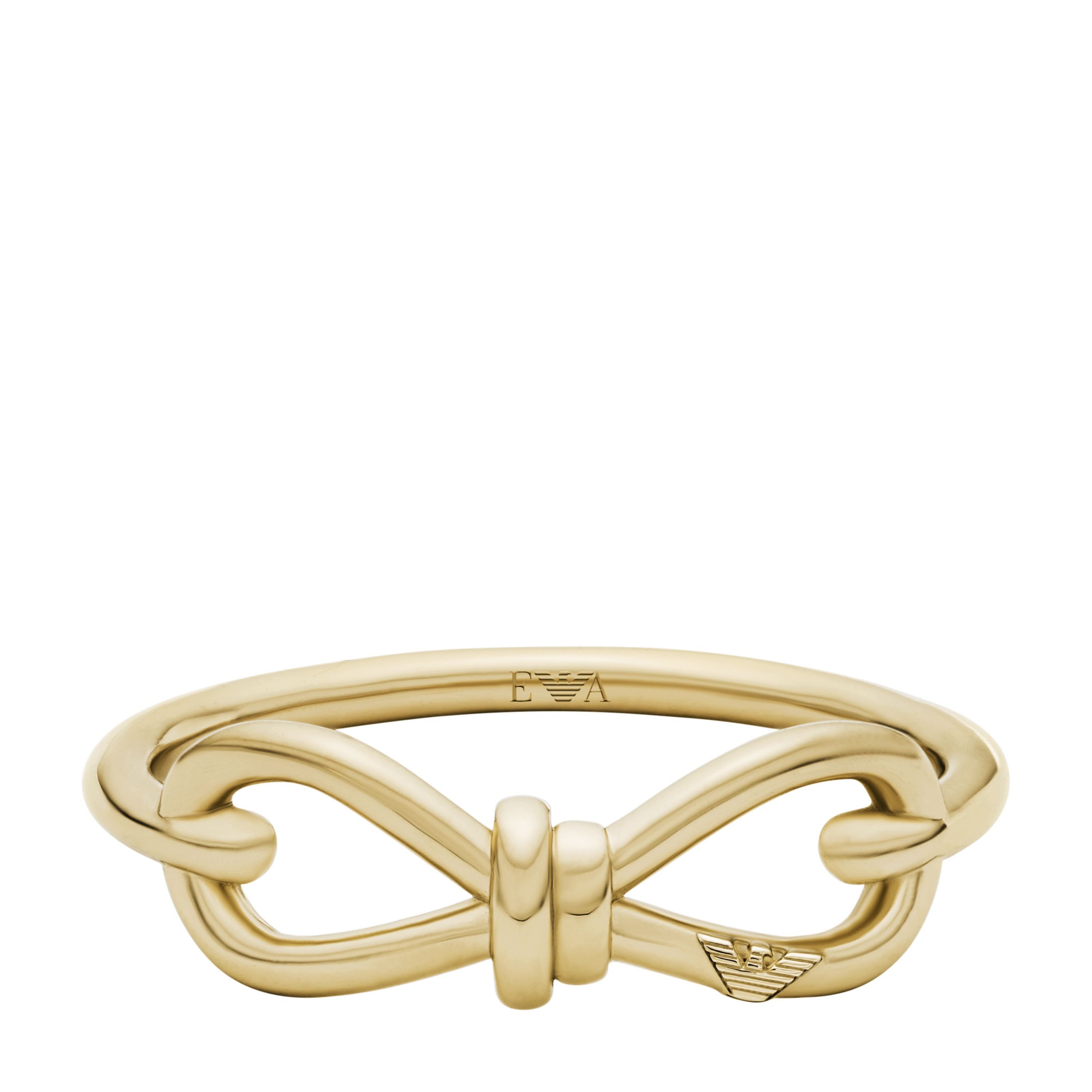 Emporio Armani Fingerring Schmuck Geschenk Metall Schleife