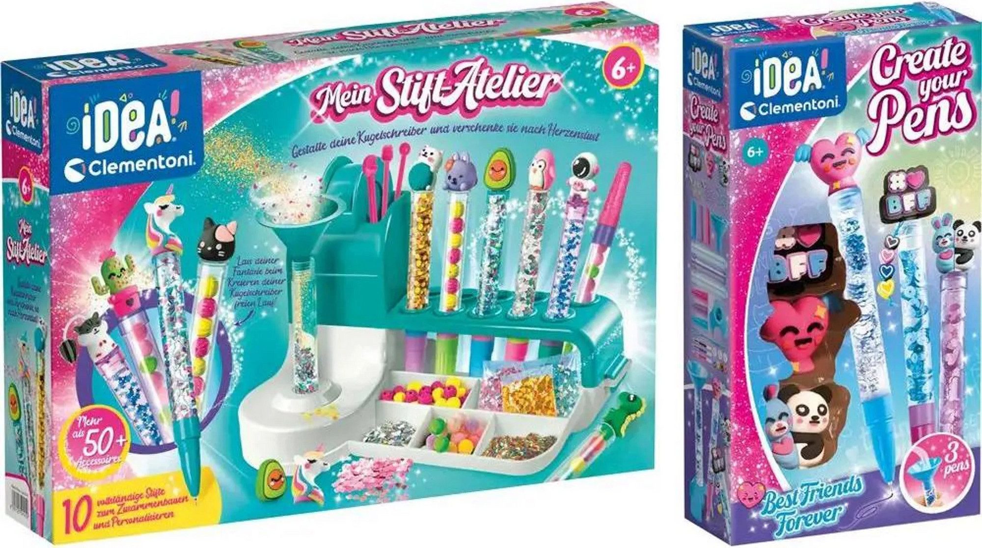 Clementoni® Spiel Clementoni Mein Stift-Atelier Kreativ-Werkstatt