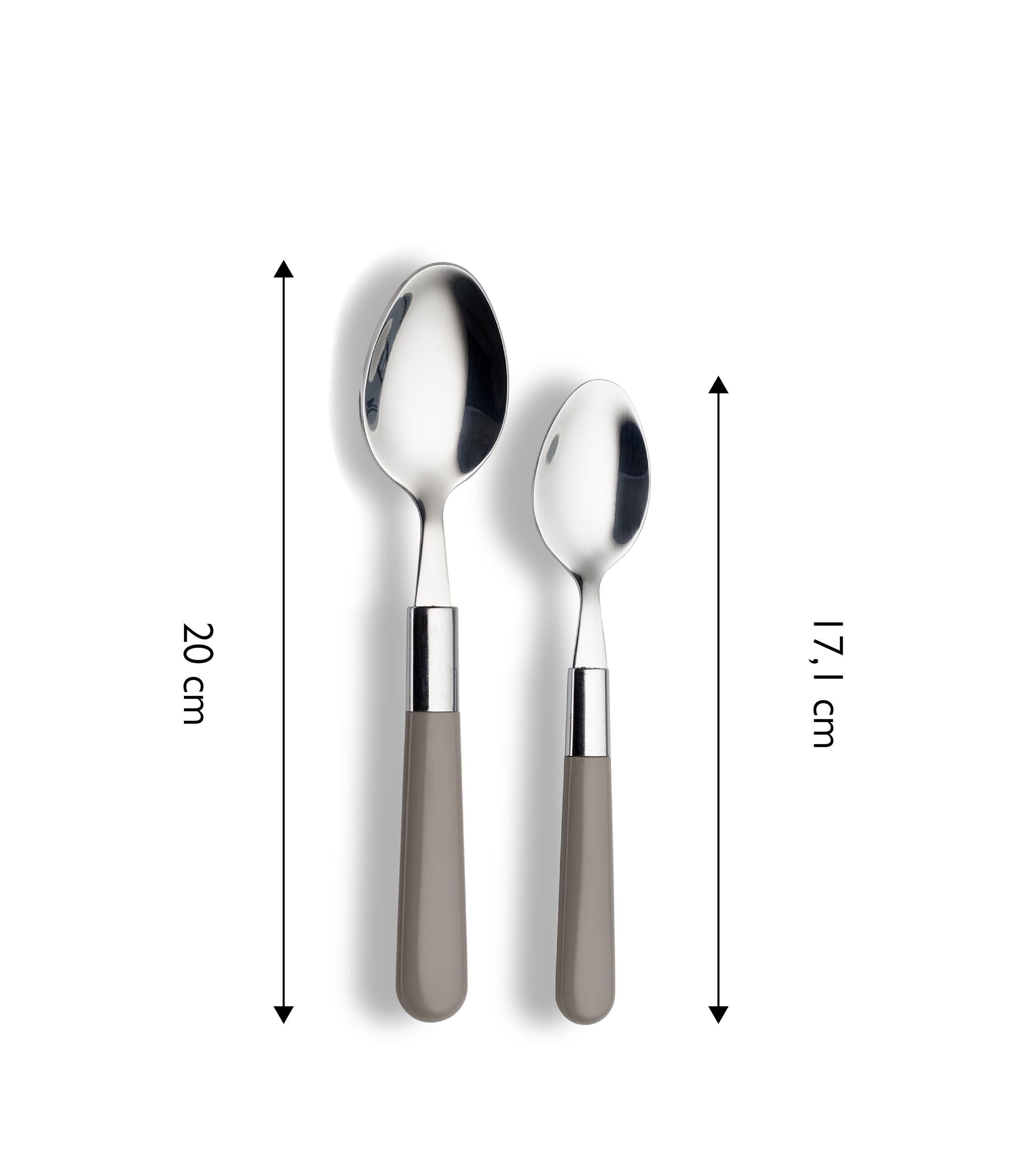 ECHTWERK Besteck-Set Bistro Besteckset 16tlg. (16-tlg), 4 Personen, Edelstahl 18/10, Kunststoff, mit Kunststoffgriffen aus hochwertigem Edelstahl für 4 Personen – Bild 5 von 5