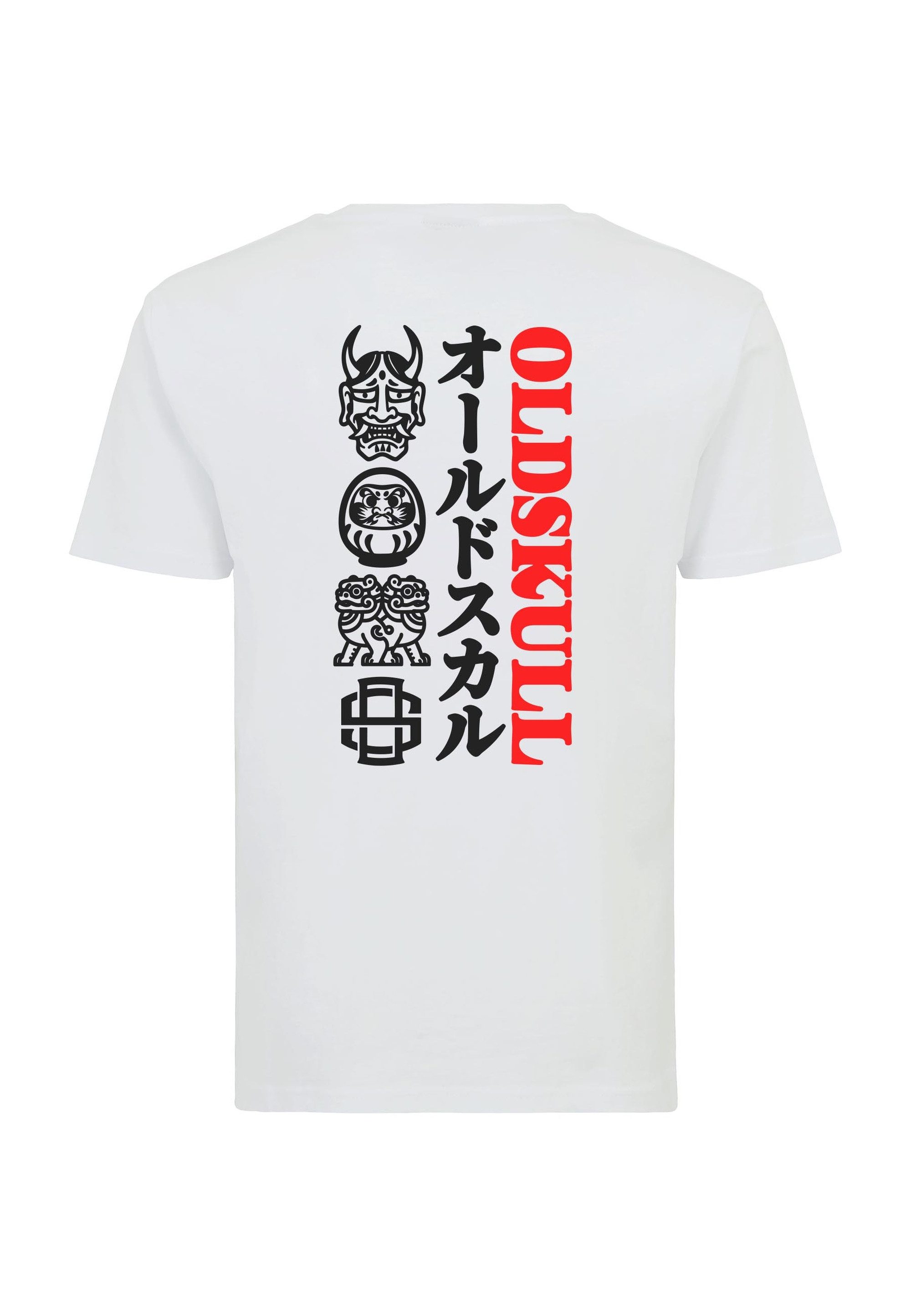 Oldskull T-Shirt Asian Icons Oldskull Graphic mit großem Rückenprint