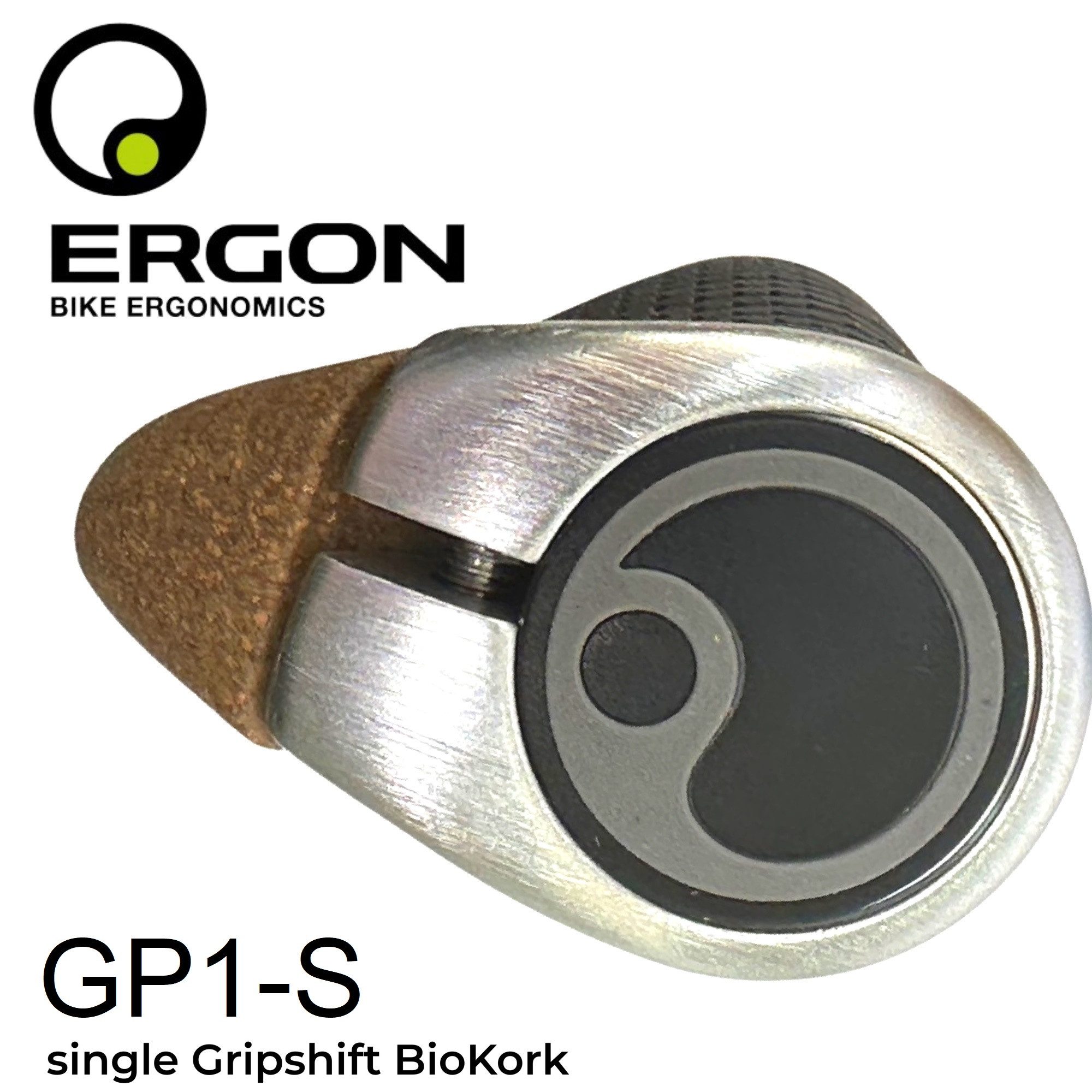 Ergon Fahrradlenker Ergon GP1-S BioKork Smal Single Shift Rohloff / Nexus Griffe