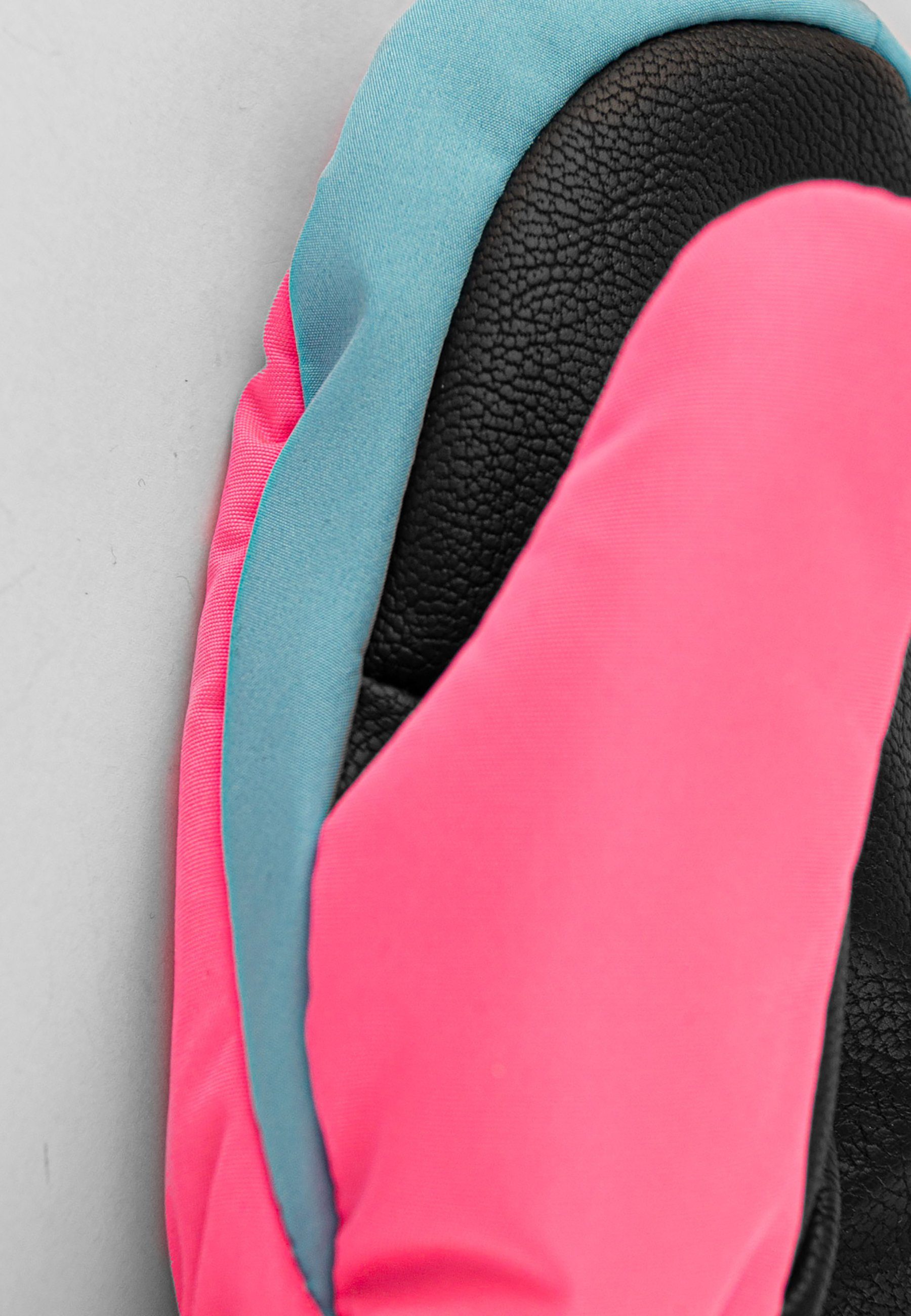 Reusch Fäustlinge Ben mit Reißverschluss blau-pink Mitten extra langem