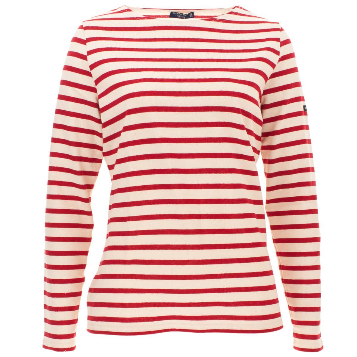 Saint James Langarmshirt 4135 Shirt Meridame II mit Streifen aus Baumwolle
