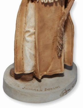 Castagna Dekofigur Native American Jicarilla Apache H 19 cm mit Kopfschmuck Dekofigur Castagna