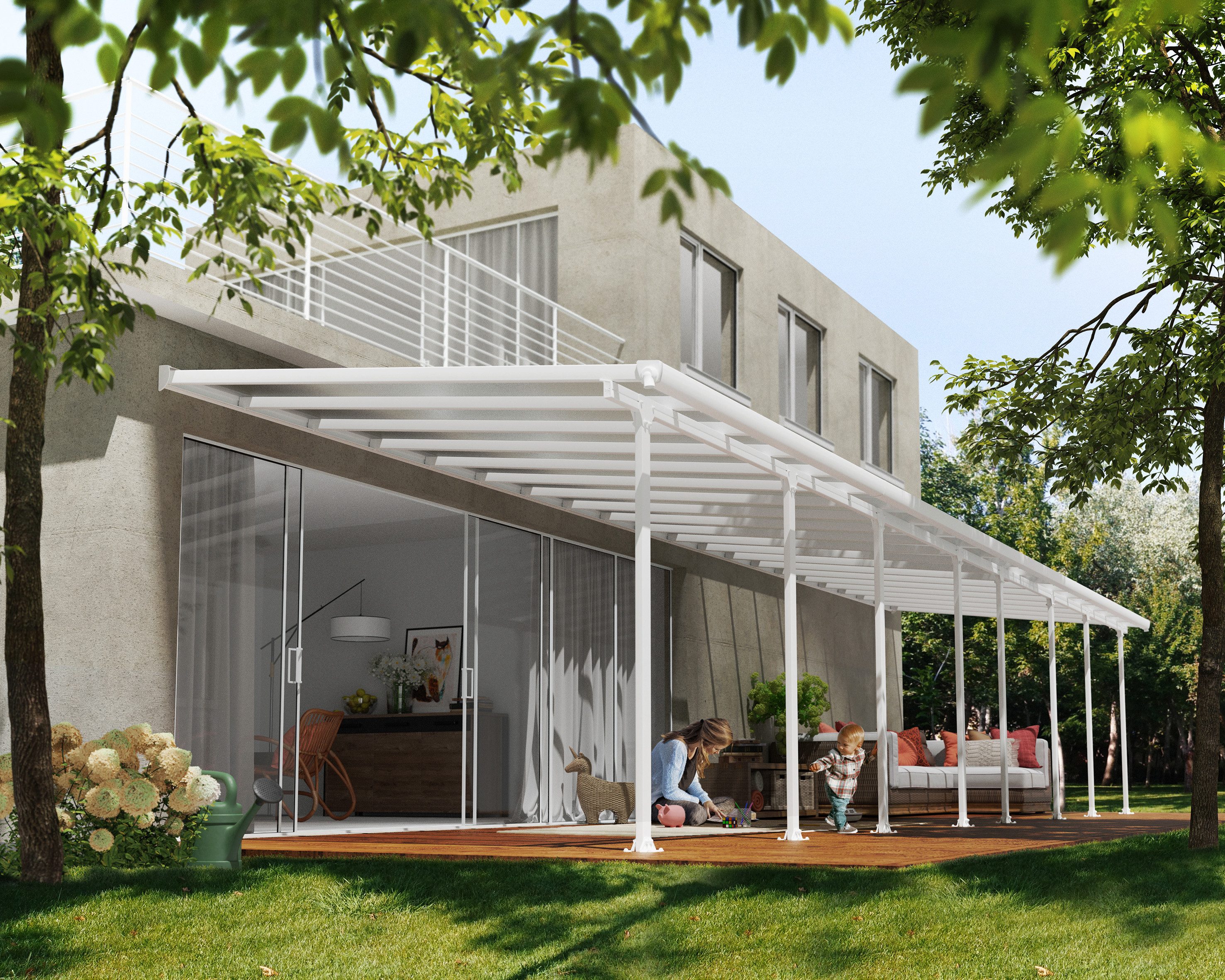 Terrassendach Feria Alu Terrassenüberdachung