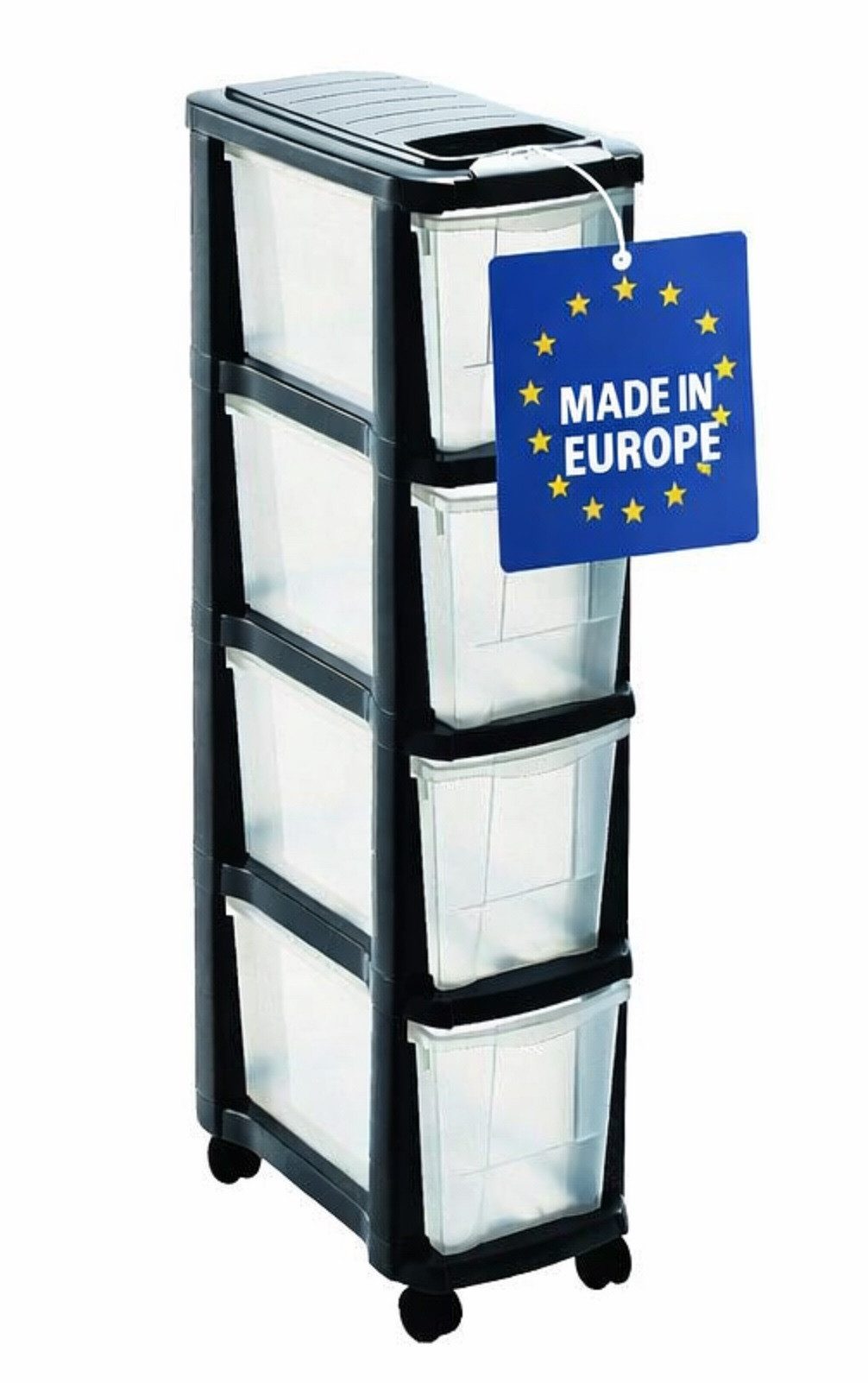 M home Rollcontainer Rollwagen Schubladenrollwagen PLS6261 Schubladenschran günstig online kaufen