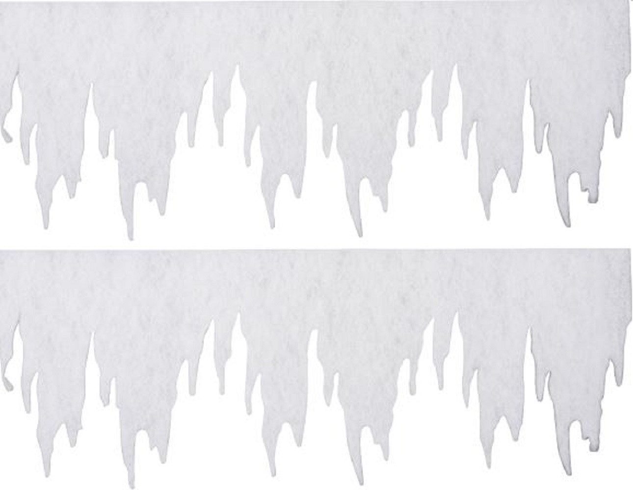 Erwin Hennecken GmbH Fensterdekoration Winterdeko Eiszapfen-Girlande. 2 Stü günstig online kaufen