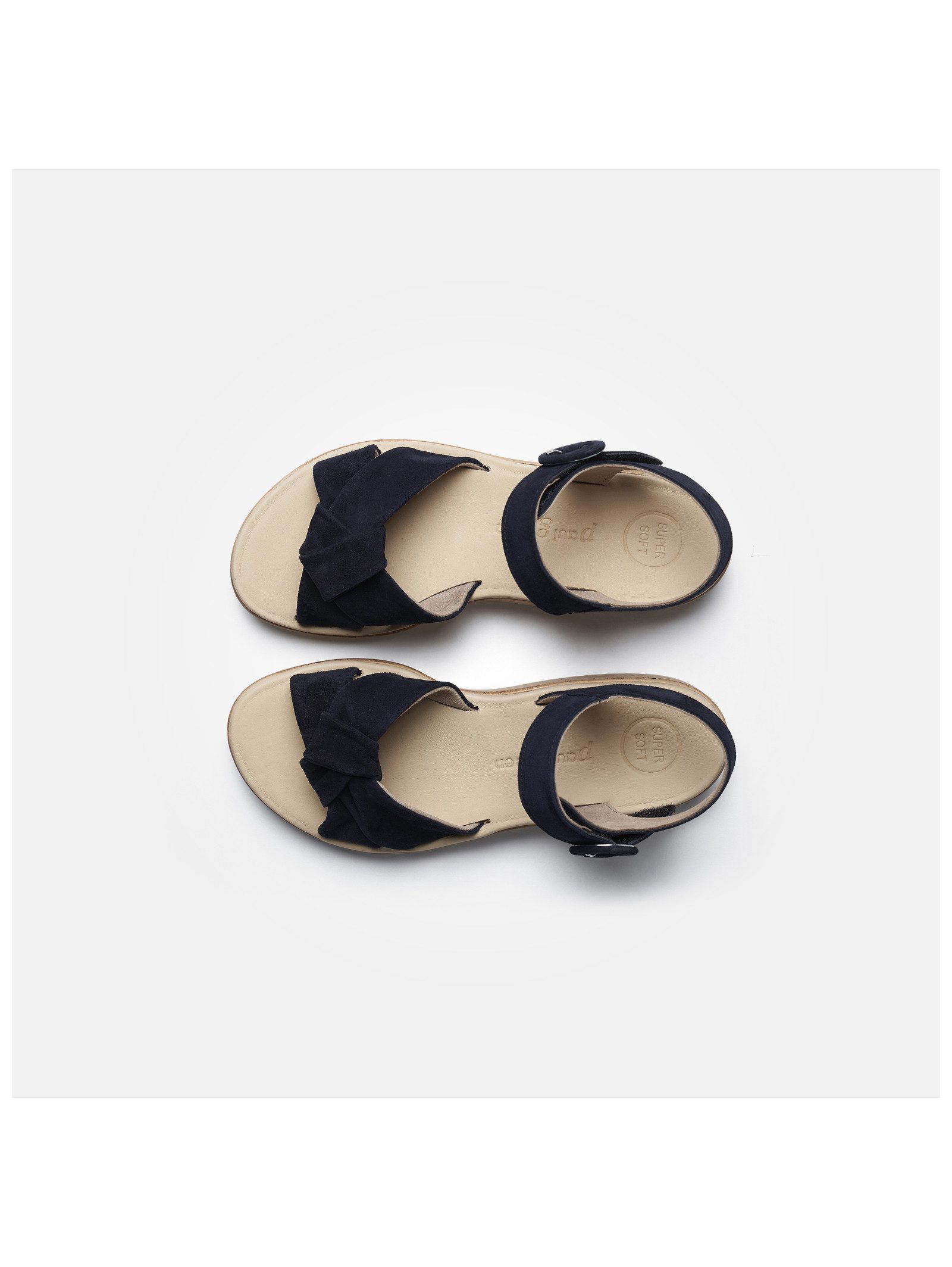 Paul Green Paul Green Sandalen Veloursleder Riemchensandale