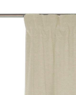 OTTO home Vorhang Elby 2 (1 St), Multifunktionsband, halbtransparent, Jacquard, basic, transparent, monochrom, bis 295 cm Länge