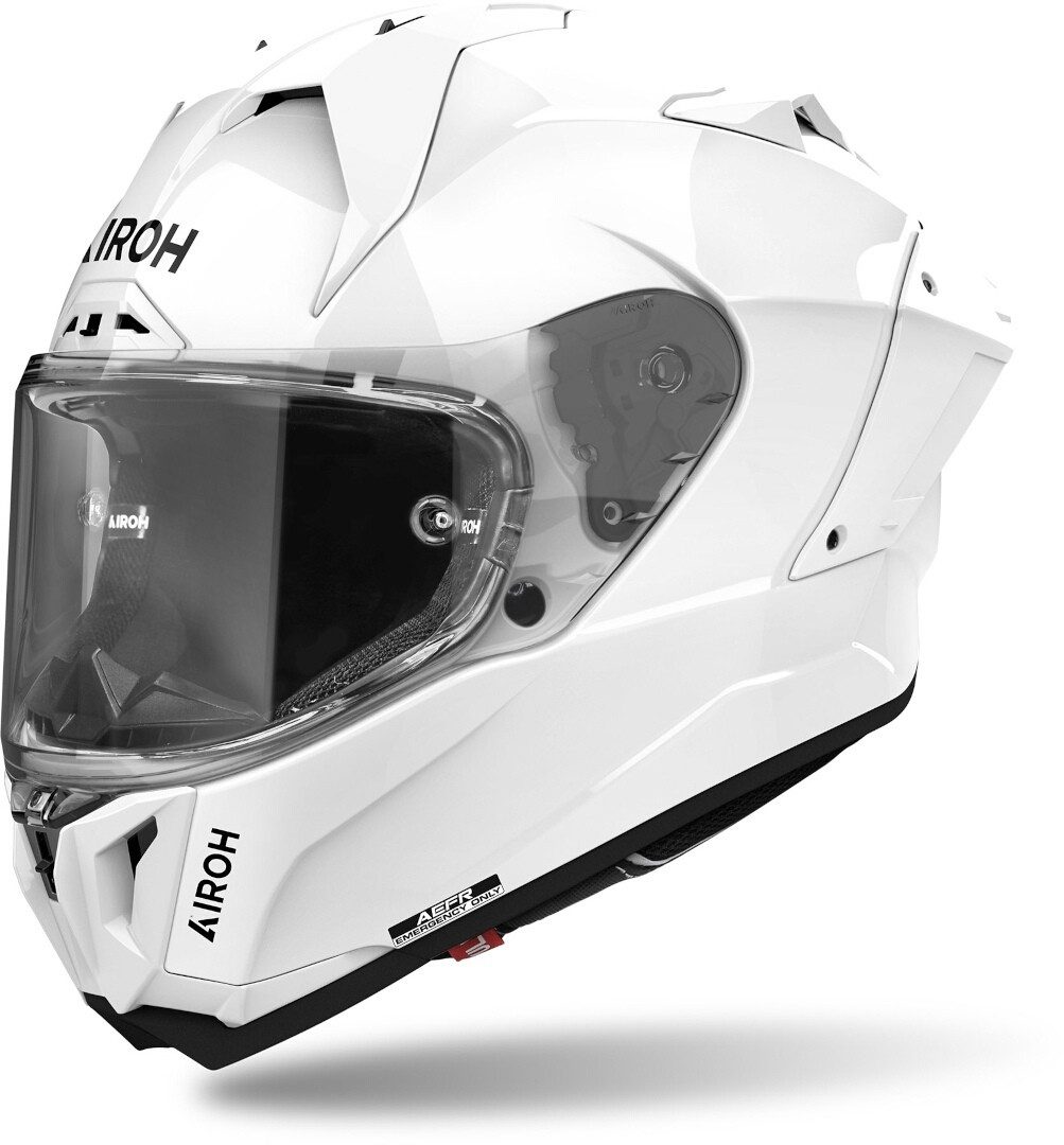 Airoh Motorradhelm GP 800 Color Carbon Helm, vorbereitet für Kommunikationssystem,Notfallsystem-Polsterung (EQ