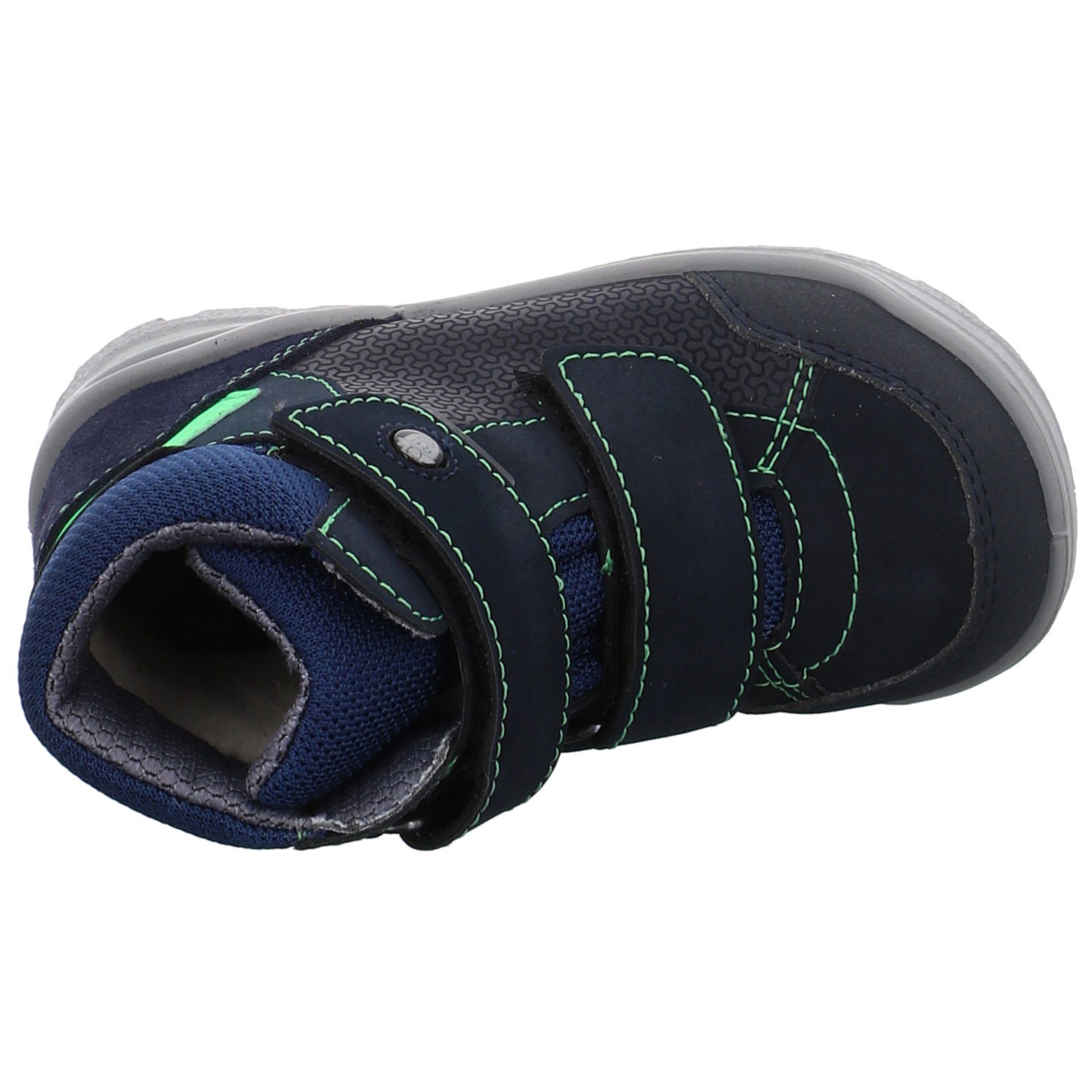 Ricosta Finn Boots Leder-/Textilkombination Leder-/Textilkombination sonst uni Kombi blau Winterboots