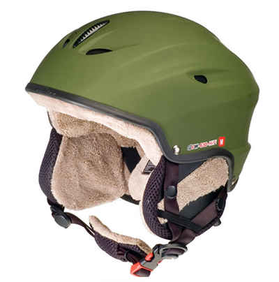 rueger-helmets Skihelm RW-630 mit Lautsprechern Skihelm Snowboardhelm Ski Snowboard Skisport BergsportRW-630-HIFI Green XS