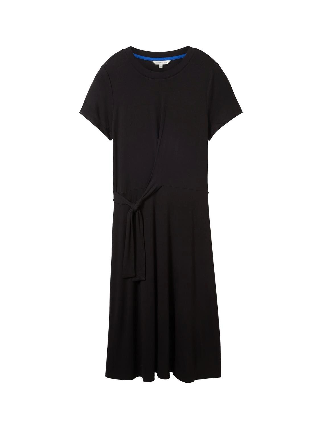 TOM TAILOR Sommerkleid knotted jersey dress günstig online kaufen