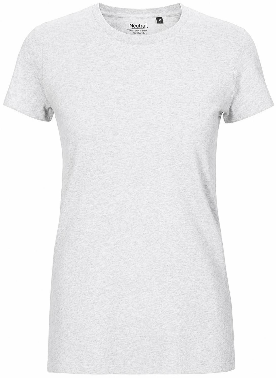 Neutral Rundhalsshirt damen Fitted T-Shirt / 100% Fairtrade-Baumwolle