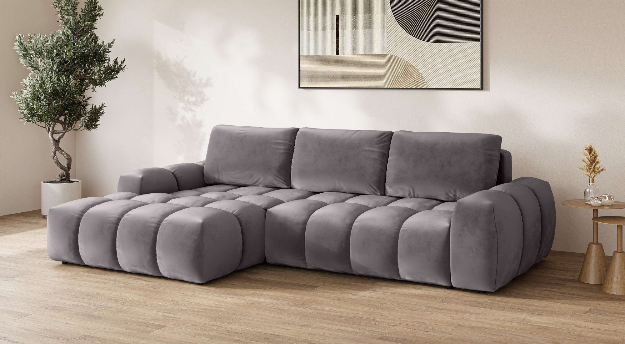 INOSIGN Ecksofa AZITA klein optionale Schlafsofa günstig online kaufen