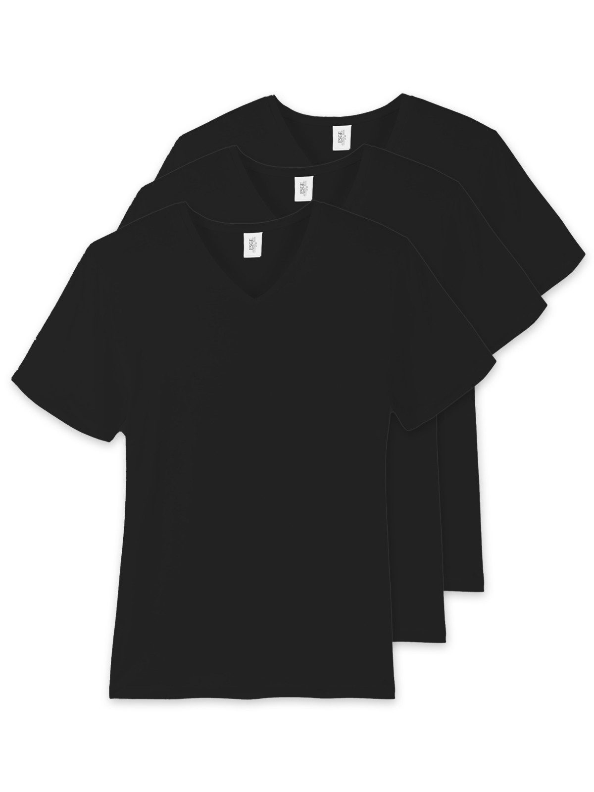 ESGE - Die Wäsche-Macher Unterziehshirt 3er Pack Herren T-Shirt 1/2 Arm Monaco Elastic-Sin (Packung, 3-St) -