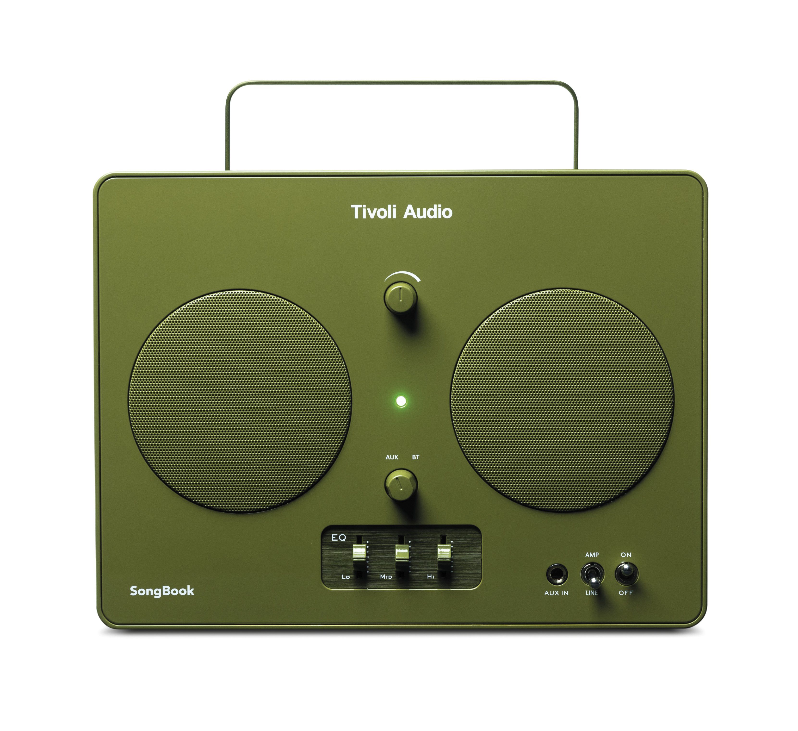 Tivoli Audio SongBook Bluetooth-Lautsprecher (analoger Equalizer, tragbarer Lautsprecher, 10 h Akku-Laufzeit)