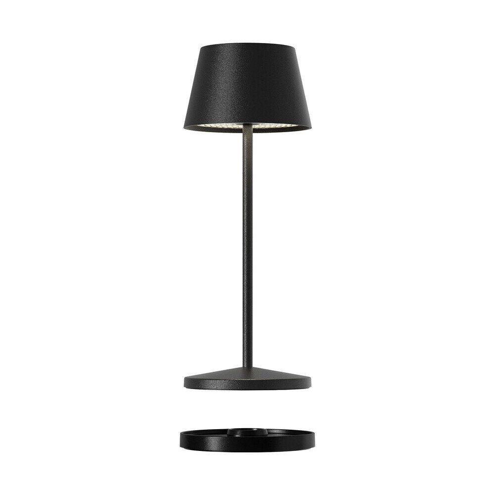 Villeroy & Boch Geschirr-Set Akku-Tischleuchte 20 cm 2,3 W Seoul Micro RC schwarz