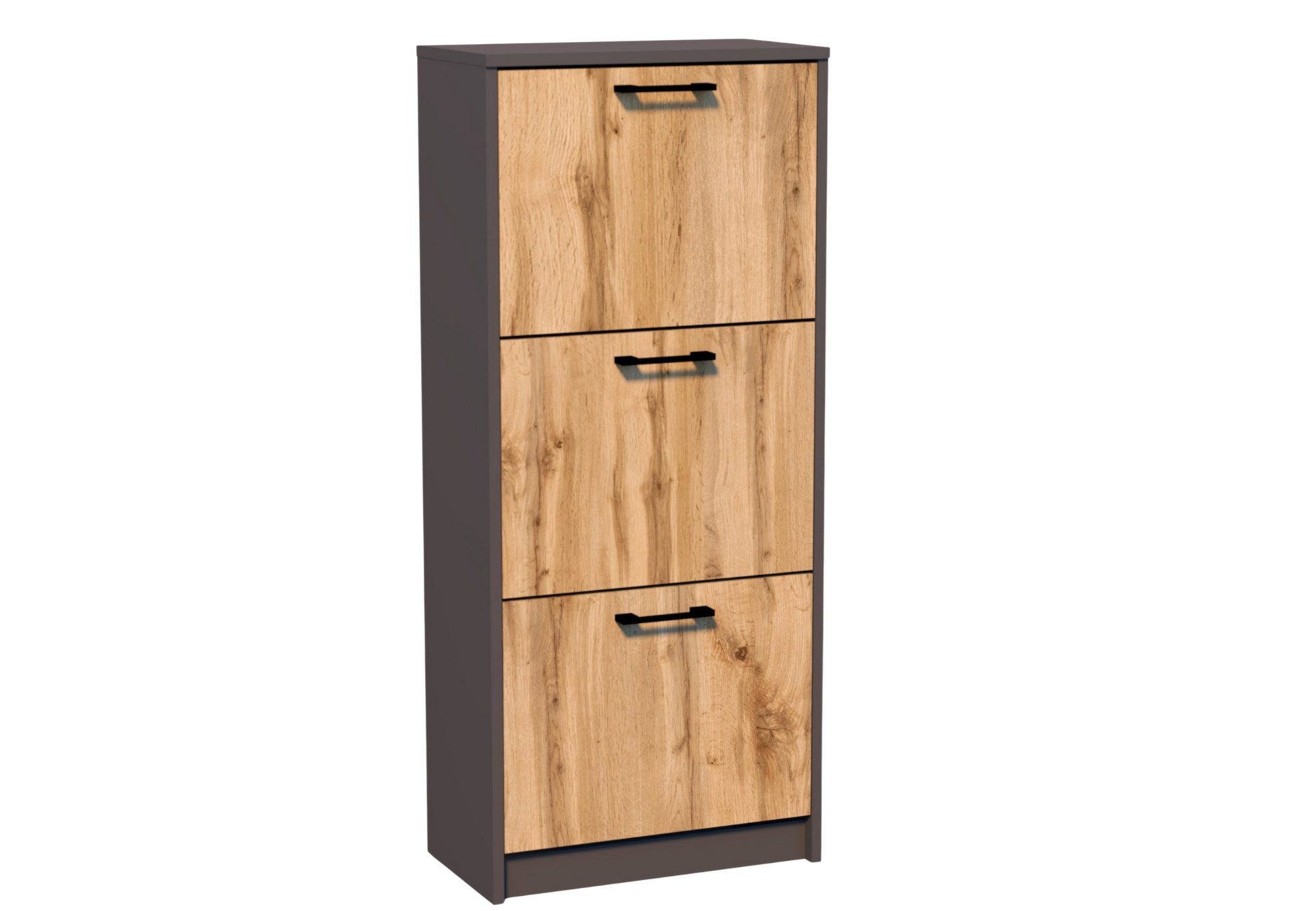 Home Collective Schuhschrank mit 3 aufklappbaren günstig online kaufen