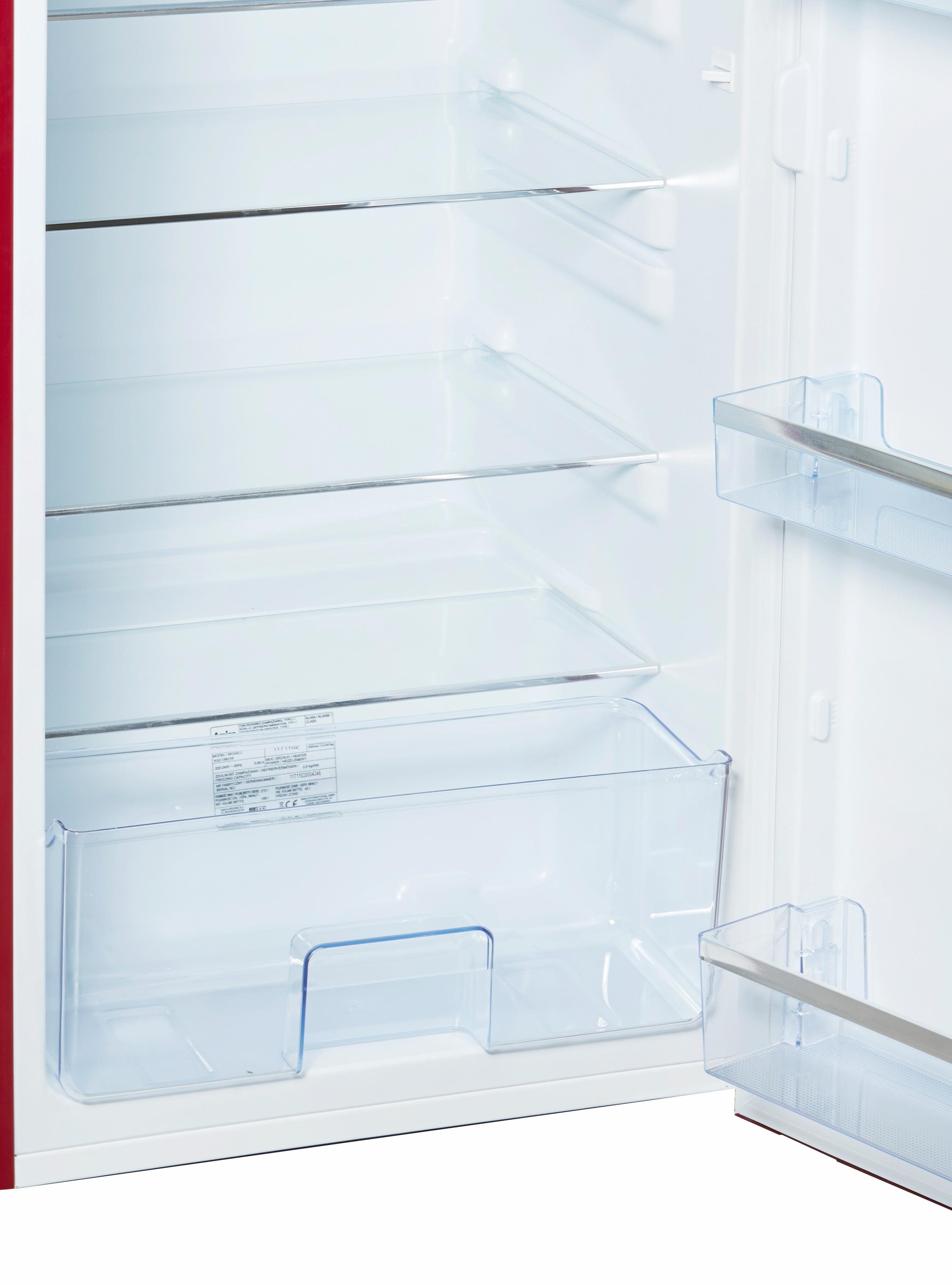 Amica Kühl-/Gefrierkombination KGC1563 R, 144 cm hoch, 55 cm breit – Bild 5 von 5