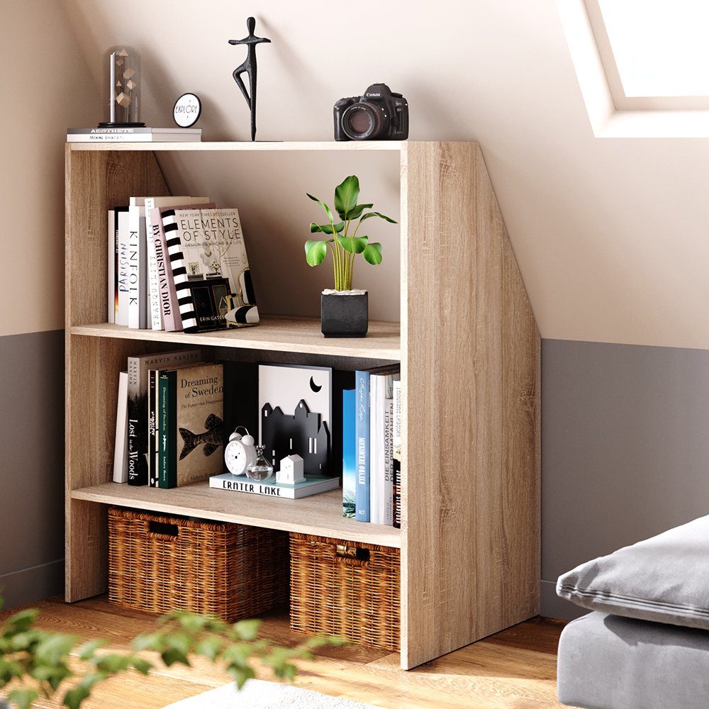 Vicco Regal, Sonoma, 90 x 100 cm günstig online kaufen