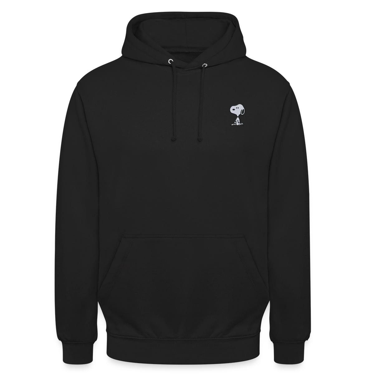 Spreadshirt Hoodie Peanuts Snoopy Stick Niedlich Unisex Hoodie (1-tlg)