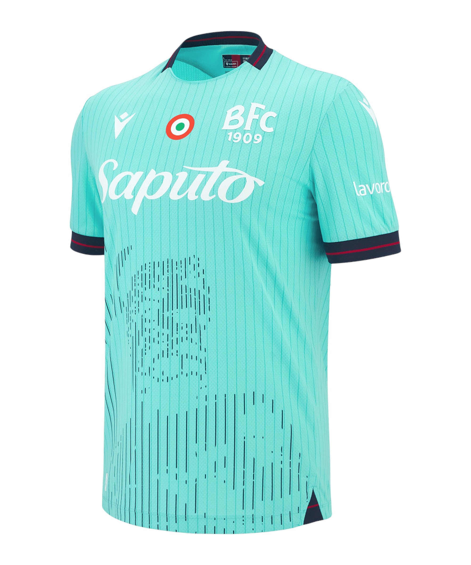 Macron Fußballtrikot Macron FC Bologna Trikot 3rd 2025/2026 Mehrfarbig Serie A