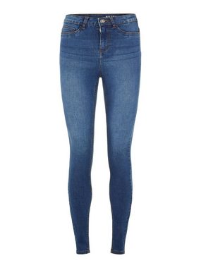 Noisy may Skinny-fit-Jeans Skinny Fit High Waist Jeans NMCALLIE 5374 in Blau