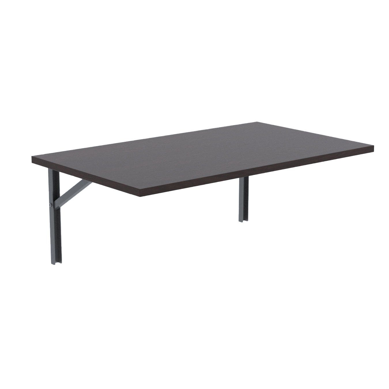 Klapptisch, Küchentisch Wandtisch Schreibtisch PVC Wenge Wandklapptisch 2mm Hängetisch AKKE