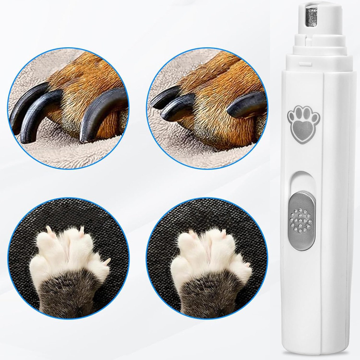 MODFU Krallenschleifer Elektrischer Krallenschneider Hund Katze Hundefeile günstig online kaufen