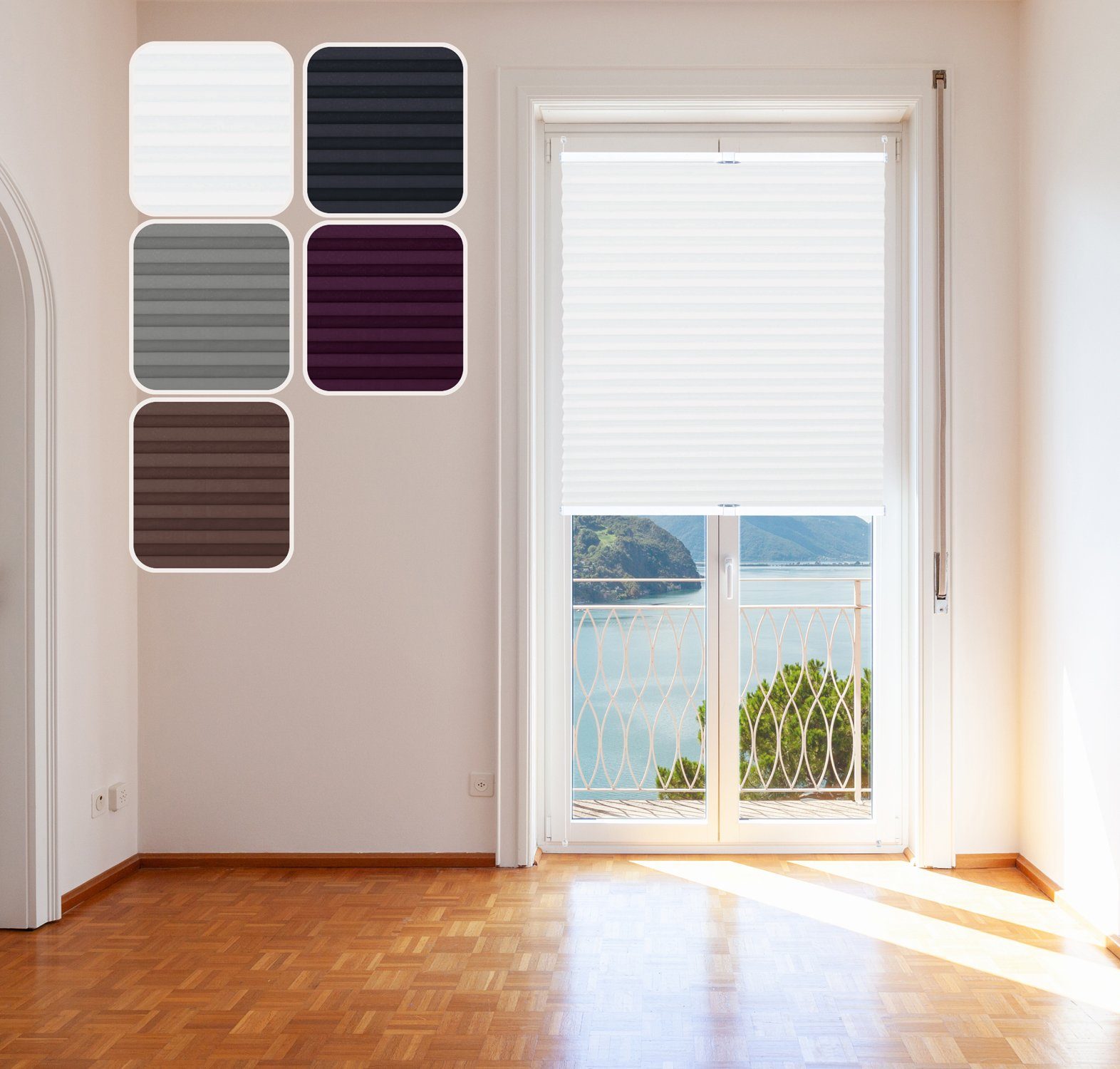 DomDeco Plissee Thermo-Plissee "Lina", mit Alu-Profilen, günstig online kaufen